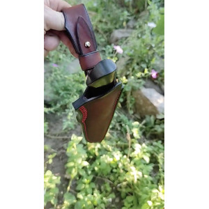 ЃАЗДА ніж ручної роботи майстра Alexknifemaker, сталь Х12МФ, 61 HRC. Photo 2